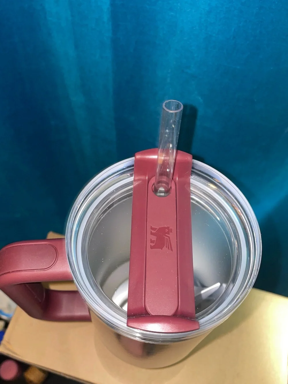 NWT Stanley x Elf LE  40oz flow state Tumbler,Jam Session -Metallic Burgundy - Picture 3 of 6